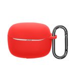 TV, Audio-Video si Foto - Portabile audio - Casti audio - Husa casti Kwmobile pentru JBL Tune Beam 2, protectie la zgarieturi, Silicon, rosu - Infinity.ro