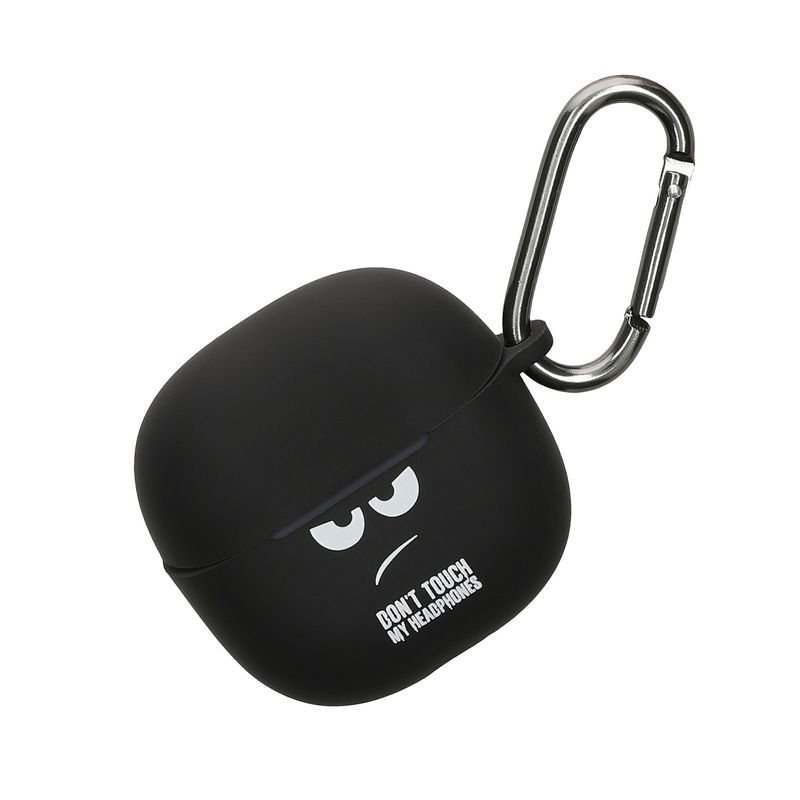 TV, Audio-Video si Foto - Portabile audio - Casti audio - Husa casti Kwmobile pentru Xiaomi Redmi Buds 6 Lite, protectie la zgarieturi, Silicon, alb, negru - Infinity.ro
