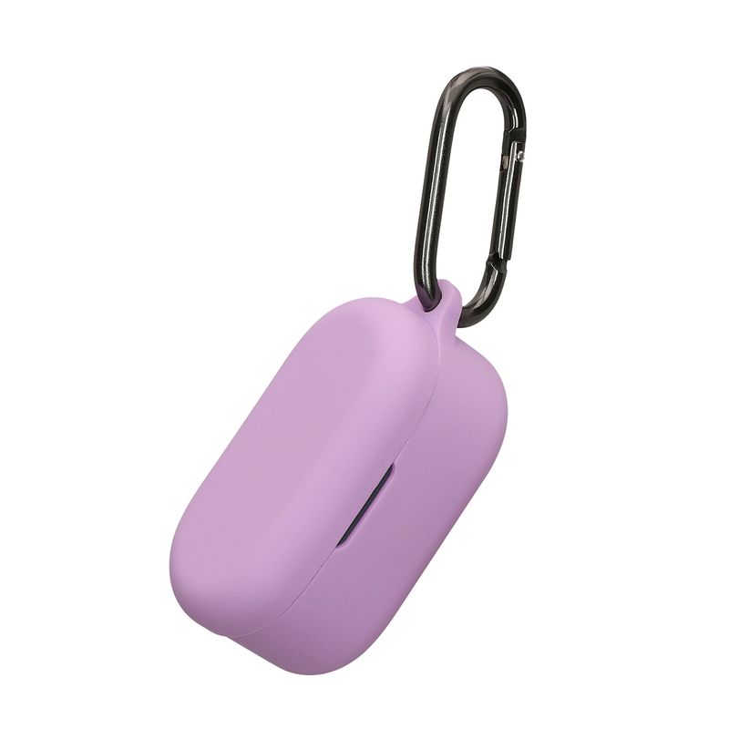 TV, Audio-Video si Foto - Portabile audio - Casti audio - Husa casti Kwmobile pentru OPPO Enco Buds 2 Pro, protectie la zgarieturi, Silicon, mov - Infinity.ro