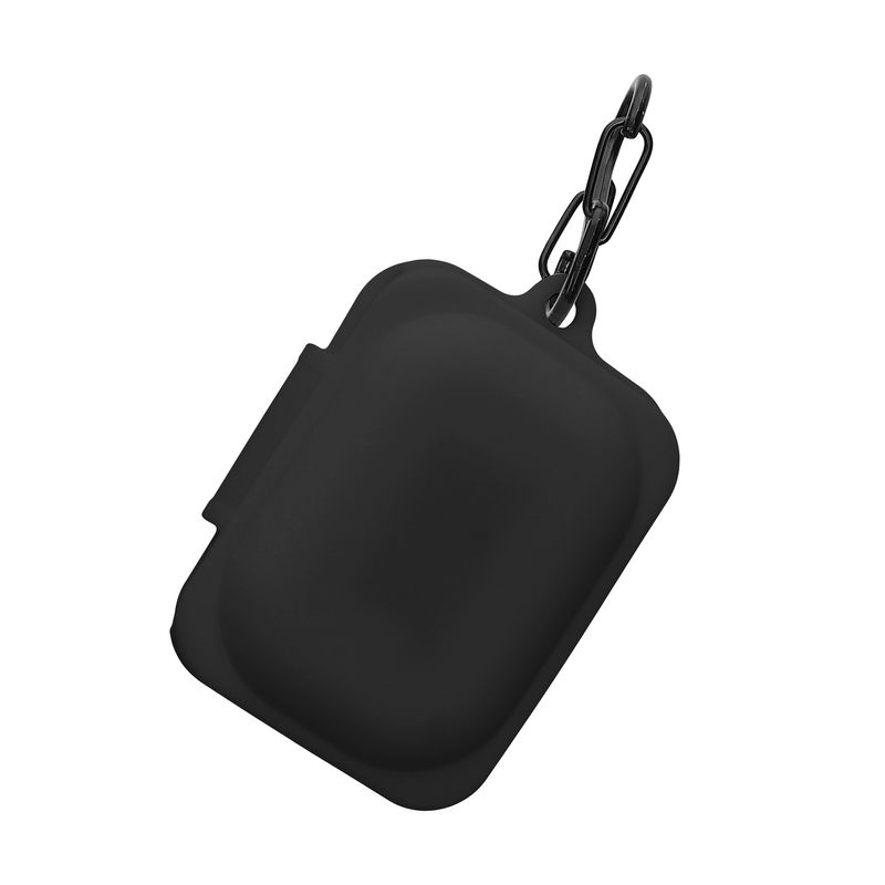 TV, Audio-Video si Foto - Portabile audio - Casti audio - Husa casti Kwmobile pentru Nothing Ear (a), protectie la zgarieturi, Silicon, negru - Infinity.ro