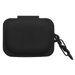 TV, Audio-Video si Foto - Portabile audio - Casti audio - Husa casti Kwmobile pentru Nothing Ear (a), protectie la zgarieturi, Silicon, negru - Infinity.ro