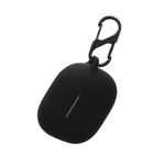 TV, Audio-Video si Foto - Portabile audio - Casti audio - Husa casti Kwmobile pentru EarFun Air 2, protectie la zgarieturi, Silicon, negru - Infinity.ro