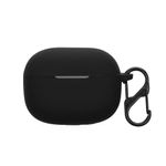 TV, Audio-Video si Foto - Portabile audio - Casti audio - Husa casti Kwmobile pentru EarFun Air 2, protectie la zgarieturi, Silicon, negru - Infinity.ro