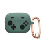 TV, Audio-Video si Foto - Portabile audio - Casti audio - Husa casti Kwmobile pentru Sony LinkBuds S, protectie la zgarieturi, Silicon, verde, negru - Infinity.ro