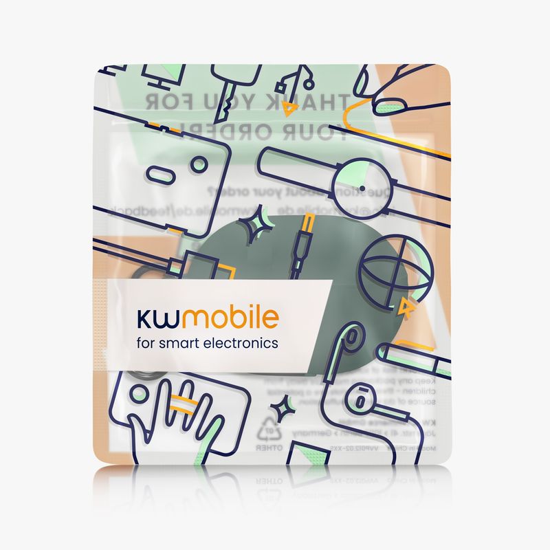 TV, Audio-Video si Foto - Portabile audio - Casti audio - Husa casti Kwmobile pentru Huawei FreeBuds Pro 3, protectie la zgarieturi, Silicon, verde - Infinity.ro