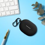 TV, Audio-Video si Foto - Portabile audio - Casti audio - Husa casti Kwmobile pentru Huawei FreeBuds Pro 3, protectie la zgarieturi, Silicon, negru - Infinity.ro