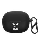 TV, Audio-Video si Foto - Portabile audio - Casti audio - Husa casti Kwmobile pentru Xiaomi Redmi Buds 5 Pro, protectie la zgarieturi, Silicon, alb, negru - Infinity.ro