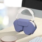 TV, Audio-Video si Foto - Portabile audio - Casti audio - Husa casti Kwmobile pentru Apple AirPods Max, AirPods Max 2, fixare magnetica, Poliester, mov - Infinity.ro