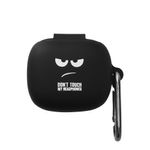 TV, Audio-Video si Foto - Portabile audio - Casti audio - Husa casti Kwmobile pentru JBL Live Pro 2 TWS, protectie la zgarieturi, Silicon, alb, negru - Infinity.ro