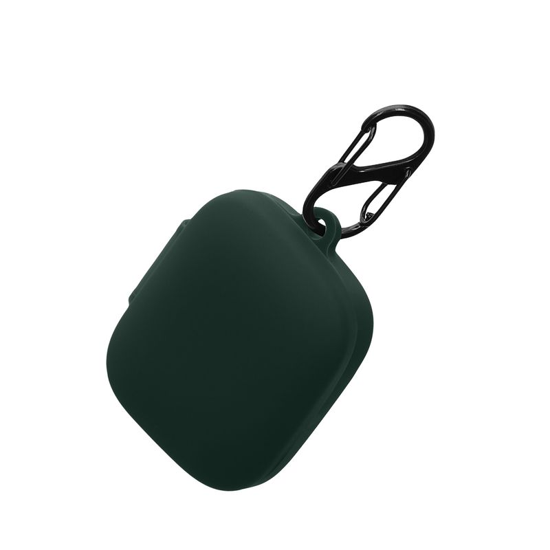 TV, Audio-Video si Foto - Portabile audio - Casti audio - Husa casti Kwmobile pentru OnePlus Buds 3, protectie la zgarieturi, Silicon, verde - Infinity.ro