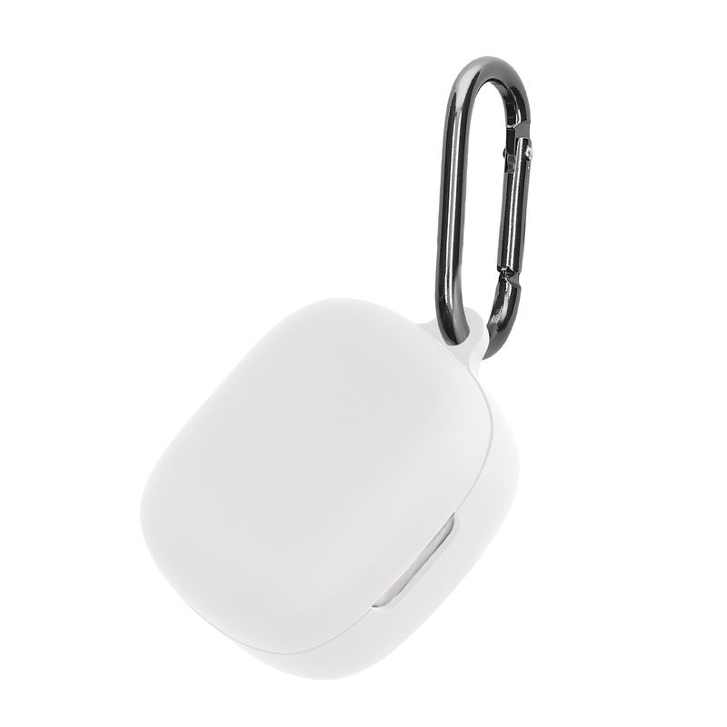 TV, Audio-Video si Foto - Portabile audio - Casti audio - Husa casti Kwmobile pentru JBL Live Pro 2 TWS, protectie la zgarieturi, Silicon, alb - Infinity.ro