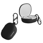 TV, Audio-Video si Foto - Portabile audio - Casti audio - Husa casti Kwmobile pentru Xiaomi Redmi Buds 4 Lite, protectie la zgarieturi, Silicon, negru - Infinity.ro
