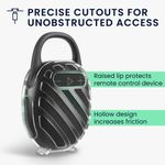 TV, Audio-Video si Foto - Portabile audio - Casti audio - Husa de protectie Kwmobile pentru JBL Clip 5, functie stand, Termoplastic, transparent - Infinity.ro