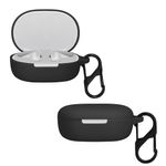 TV, Audio-Video si Foto - Portabile audio - Casti audio - Husa casti Kwmobile pentru Xiaomi Redmi Buds 4 Lite, protectie la zgarieturi, Silicon, negru - Infinity.ro