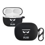 TV, Audio-Video si Foto - Portabile audio - Casti audio - Husa casti Kwmobile pentru Xiaomi Redmi Buds 4 Pro, protectie la zgarieturi, Silicon, alb, negru - Infinity.ro