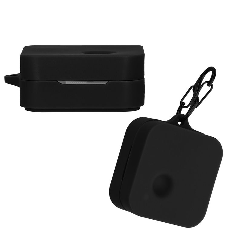 TV, Audio-Video si Foto - Portabile audio - Casti audio - Husa casti Kwmobile pentru Nothing Ear (2), protectie la zgarieturi, Silicon, negru - Infinity.ro