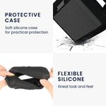 TV, Audio-Video si Foto - Portabile audio - Casti audio - Husa de protectie Kwmobile pentru Bose SoundLink Color II, protectie la zgarieturi, Silicon, negru - Infinity.ro