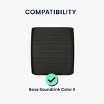 TV, Audio-Video si Foto - Portabile audio - Casti audio - Husa de protectie Kwmobile pentru Bose SoundLink Color II, protectie la zgarieturi, Silicon, negru - Infinity.ro
