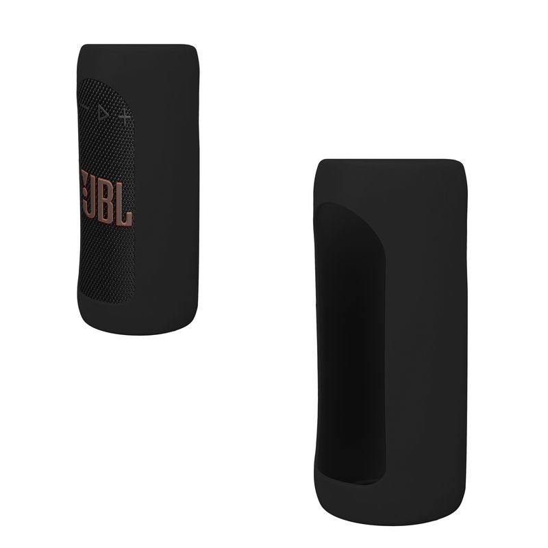 TV, Audio-Video si Foto - Portabile audio - Casti audio - Husa de protectie Kwmobile pentru JBL Grip, anti-alunecare, Silicon, negru - Infinity.ro