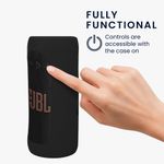 TV, Audio-Video si Foto - Portabile audio - Casti audio - Husa de protectie Kwmobile pentru JBL Grip, anti-alunecare, Silicon, negru - Infinity.ro