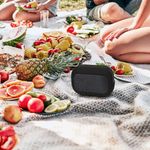 TV, Audio-Video si Foto - Portabile audio - Casti audio - Husa de protectie Kwmobile pentru Soundcore Select 4 Go Ultra, Select 4 Go, anti-alunecare, Silicon, negru - Infinity.ro