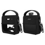 TV, Audio-Video si Foto - Portabile audio - Casti audio - Husa de protectie Kwmobile pentru Bose SoundLink Micro Speaker (generatia 2), anti-alunecare, Silicon, negru - Infinity.ro