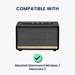 TV, Audio-Video si Foto - Portabile audio - Casti audio - Husa de protectie Kwmobile pentru Marshall Stanmore II Wireless, Stanmore 2, antizgarieturi, antipraf, Textil, negru - Infinity.ro