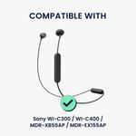 TV, Audio-Video si Foto - Portabile audio - Casti audio - Set 6 dopuri pentru casti Kwmobile pentru Sony WI-C300, WI-C400, MDR-XB55AP, MDR-EX155AP, confort sporit, Silicon, alb - Infinity.ro