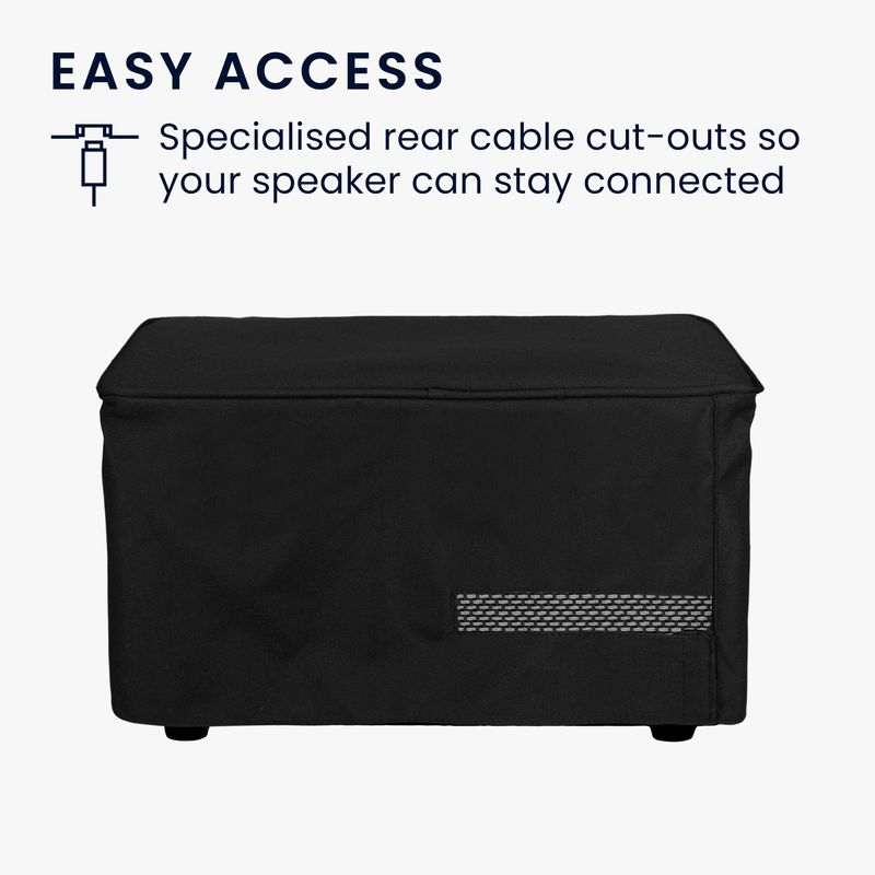TV, Audio-Video si Foto - Portabile audio - Casti audio - Husa de protectie Kwmobile pentru Marshall Stanmore II Wireless, Stanmore 2, antizgarieturi, antipraf, Textil, negru - Infinity.ro