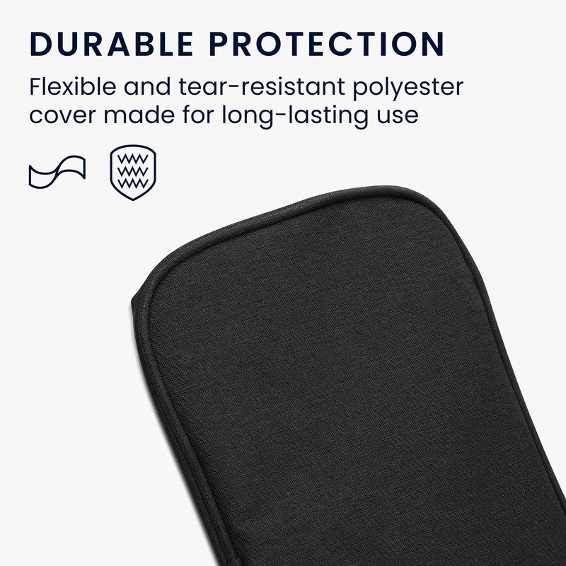 TV, Audio-Video si Foto - Portabile audio - Casti audio - Husa de protectie Kwmobile pentru Marshall Stanmore II Wireless, Stanmore 2, antizgarieturi, antipraf, Textil, negru - Infinity.ro