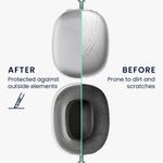TV, Audio-Video si Foto - Portabile audio - Casti audio - Husa casti Kwmobile pentru Apple AirPods Max, AirPods Max 2, protectie la zgarieturi, Termoplastic, transparent - Infinity.ro