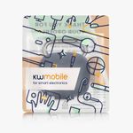 TV, Audio-Video si Foto - Portabile audio - Casti audio - Husa casti Kwmobile pentru JBL Live Pro 2 TWS, protectie la zgarieturi, Silicon, albastru - Infinity.ro