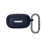 TV, Audio-Video si Foto - Portabile audio - Casti audio - Husa casti Kwmobile pentru JBL Live Pro 2 TWS, protectie la zgarieturi, Silicon, albastru - Infinity.ro
