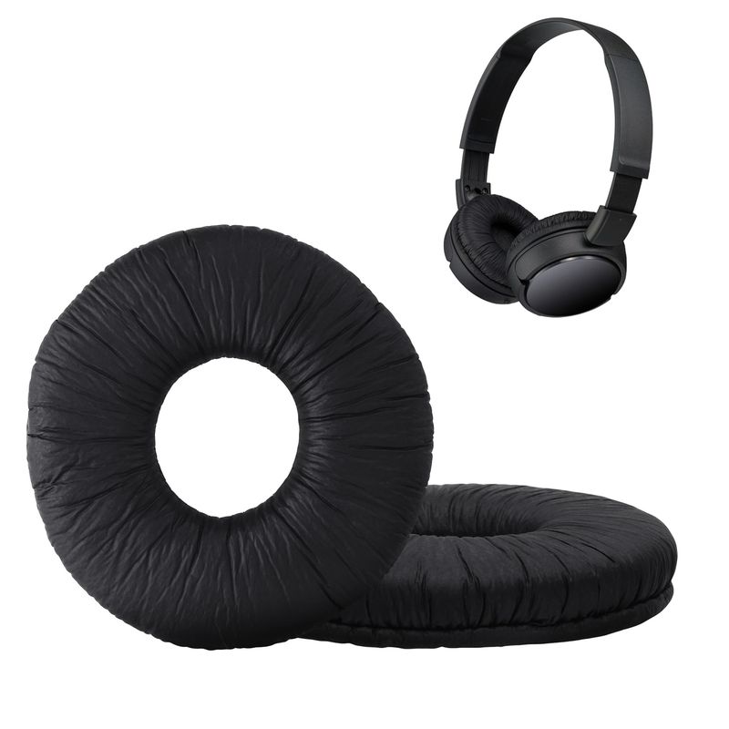TV, Audio-Video si Foto - Portabile audio - Casti audio - Set 2 pernite pentru casti Kwmobile pentru Sony MDR-ZX100, ZX110, ZX300, V150, confort sporit, Piele ecologica, negru - Infinity.ro