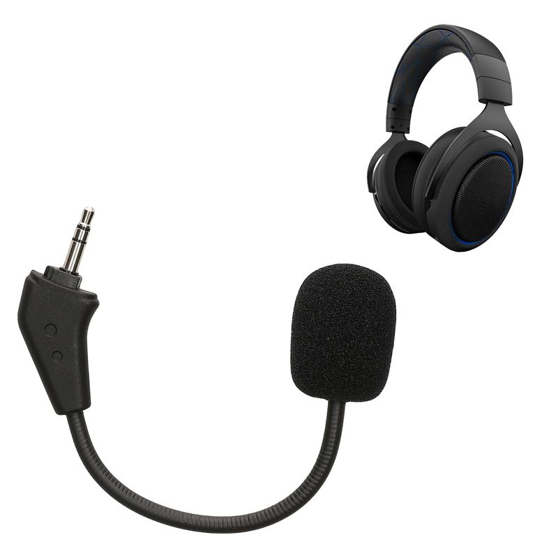 TV, Audio-Video si Foto - Portabile audio - Casti audio - Microfon de schimb Kwmobile pentru Corsair HS50 HS60 HS60 Pro HS70 HS70 Pro HS75, detasabil, plastic, negru - Infinity.ro