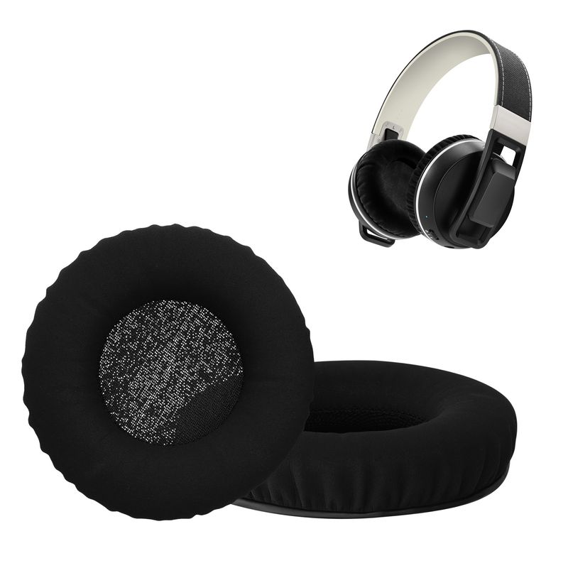 TV, Audio-Video si Foto - Portabile audio - Casti audio - Set 2 pernite pentru casti Kwmobile pentru Sennheiser Urbanite XL, confort sporit, Piele ecologica, negru - Infinity.ro