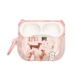TV, Audio-Video si Foto - Portabile audio - Casti audio - Husa casti Kwmobile pentru Apple AirPods Pro 2, AirPods Pro, protectie la socuri, Termoplastic, multicolor - Infinity.ro