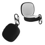 TV, Audio-Video si Foto - Portabile audio - Casti audio - Husa casti Kwmobile pentru JBL Wave Flex, Wave Flex 2, protectie la zgarieturi, Silicon, negru - Infinity.ro