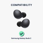 TV, Audio-Video si Foto - Portabile audio - Casti audio - Set 6 dopuri pentru casti Kwmobile pentru Samsung Galaxy Buds 2, confort sporit, Spuma cu memorie, negru - Infinity.ro