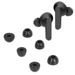 TV, Audio-Video si Foto - Portabile audio - Casti audio - Set 6 dopuri pentru casti Kwmobile pentru JBL Live Pro 2 TWS, confort sporit, Spuma cu memorie, negru - Infinity.ro