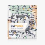 TV, Audio-Video si Foto - Portabile audio - Casti audio - Husa casti Kwmobile pentru Apple AirPods 4, protectie la socuri, Termoplastic, argintiu - Infinity.ro