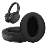 TV, Audio-Video si Foto - Portabile audio - Casti audio - Set 2 pernite pentru casti Kwmobile pentru Sennheiser HD 4.50SE, HD 4.40BT, HD 4.30G, HD 4.20S, Piele ecologica, negru - Infinity.ro