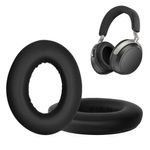 TV, Audio-Video si Foto - Portabile audio - Casti audio - Set 2 pernite pentru casti Kwmobile pentru Sennheiser HDB 630, confort sporit, Piele ecologica, negru - Infinity.ro