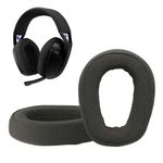TV, Audio-Video si Foto - Portabile audio - Casti audio - Set 2 pernite pentru casti Kwmobile pentru Logitech G G321, confort sporit, Textil, gri - Infinity.ro