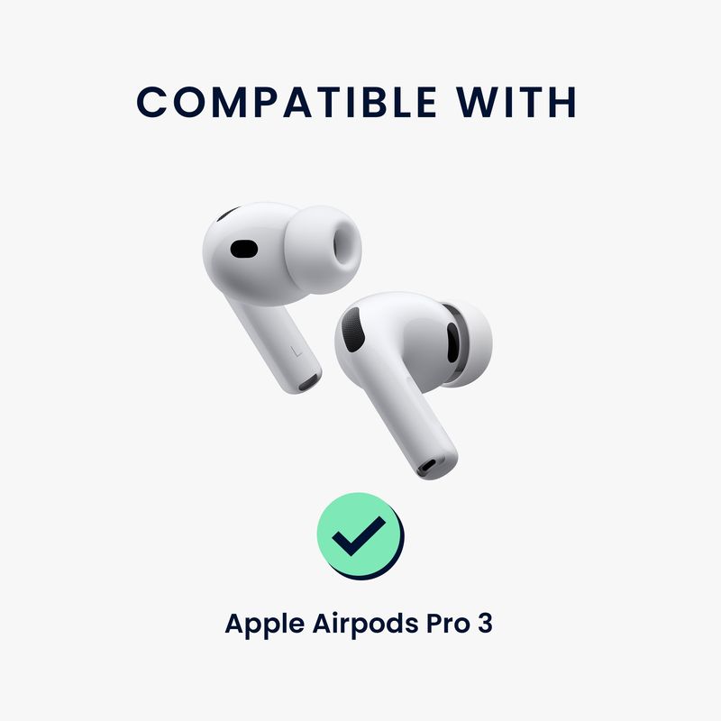 TV, Audio-Video si Foto - Portabile audio - Casti audio - Skin Kwmobile pentru Apple AirPods Pro 3, indepartare fara urme, nuanta 59, Vinil, bej - Infinity.ro