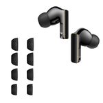 TV, Audio-Video si Foto - Portabile audio - Casti audio - Set 8 dopuri pentru casti Kwmobile pentru Huawei FreeBuds Pro 4, confort sporit, Silicon, negru - Infinity.ro