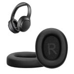 TV, Audio-Video si Foto - Portabile audio - Casti audio - Set 2 pernite pentru casti Kwmobile pentru TOZO HT3, HT2, confort sporit, Piele ecologica, negru - Infinity.ro