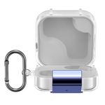 TV, Audio-Video si Foto - Portabile audio - Casti audio - Husa casti Kwmobile pentru Nothing CMF by Nothing Buds Pro 2, CMF Buds 2 Plus, anti-alunecare, Silicon, transparent - Infinity.ro