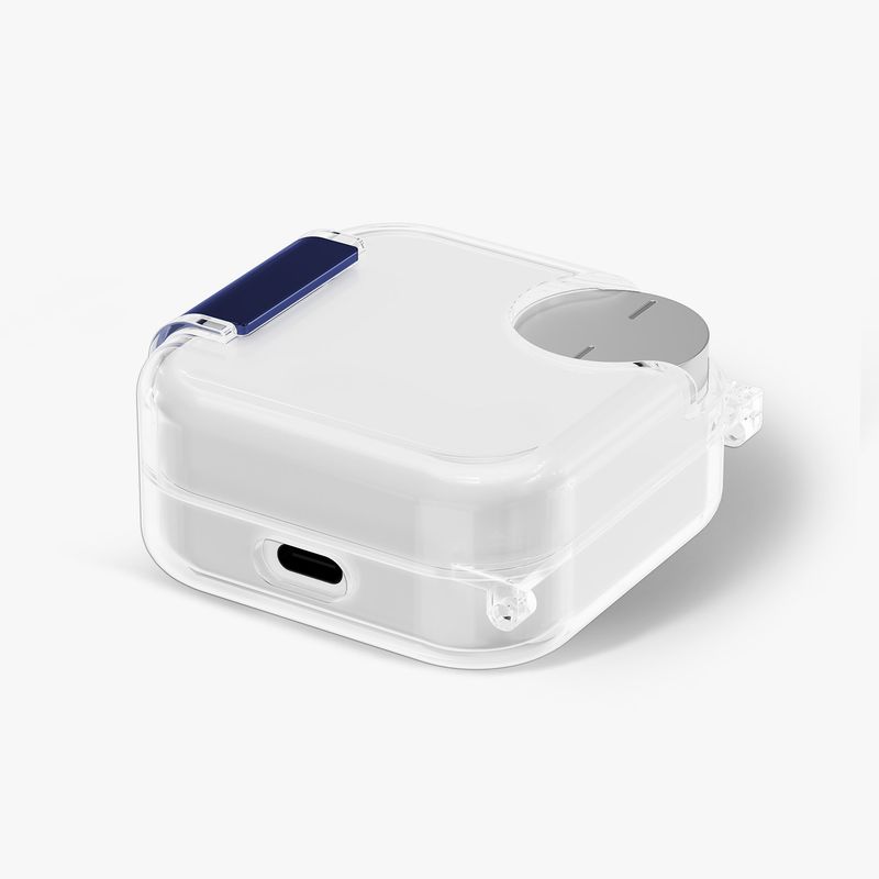 TV, Audio-Video si Foto - Portabile audio - Casti audio - Husa casti Kwmobile pentru Nothing CMF by Nothing Buds Pro 2, CMF Buds 2 Plus, anti-alunecare, Silicon, transparent - Infinity.ro