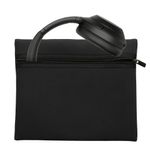 TV, Audio-Video si Foto - Portabile audio - Casti audio - Husa casti Kwmobile pentru Sony WH-1000XM4, Sony WH-1000XM6, Jabra Evolve 20, protectie la socuri, Neopren, negru - Infinity.ro